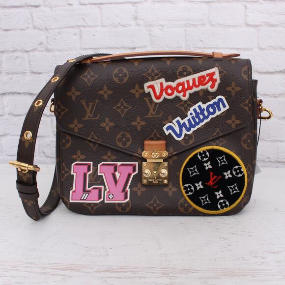 Louis Vuitton Pochette Metis My World Tour Monogram Crossbody Handbag A4606 - Picture 1 of 11
